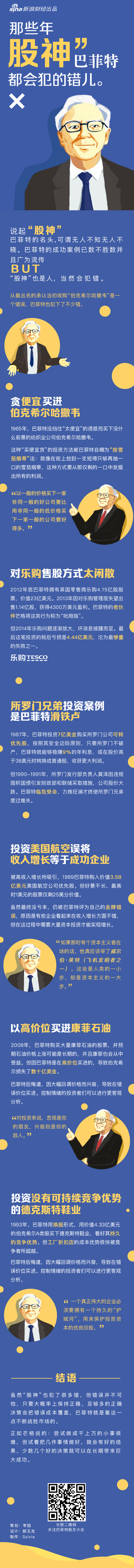 那些年 “股神”巴菲特都會犯的錯