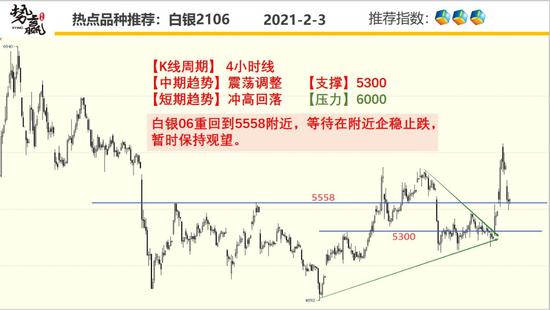 势赢交易2月4日热点品种技术分析