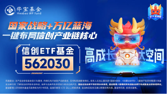 猛拉4%!信创ETF基金(562030)跳空高开,发力上攻,冲击日线5连阳!机构:自主可控科技方向或增加投资