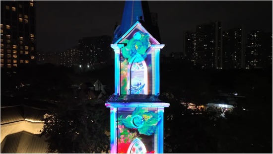 一场光影秀，打造城市夜游“爆款”