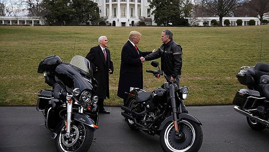 哈雷走好不送!特朗普:我要让其它摩托车厂商进