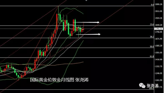 张尧浠:美加息仍系通胀高企 黄金抵抗仍看回落触底