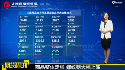DCE一周市场观察20190628