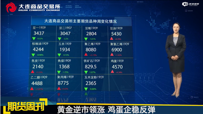 DCE一周市场观察20190705