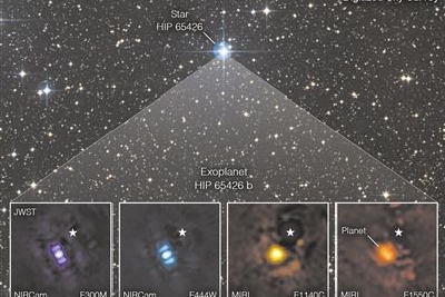 韋布望遠鏡首次直接為系外行星成像