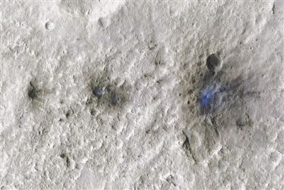 “洞察号”首次探测到撞击。 图片来源：NASA官网