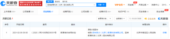豆神教育被强制执行625万 此前武汉3个校区突然关闭(图3) 豆神教育被强制执行625万 此前武汉3个校区突然关闭(图3)