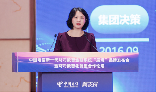 (中国电信财务公司总经理叶丽春《中国电信财务公司数智化转型实践经验分享》)