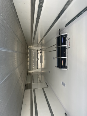 中集车辆北美首批新能源冷藏半挂样车交付