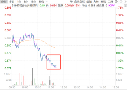 突发！“猪茅”牧原股份盘中跳水跌超7%，为何？畜牧养殖ETF（516670）盘中跌1.61%小幅溢价