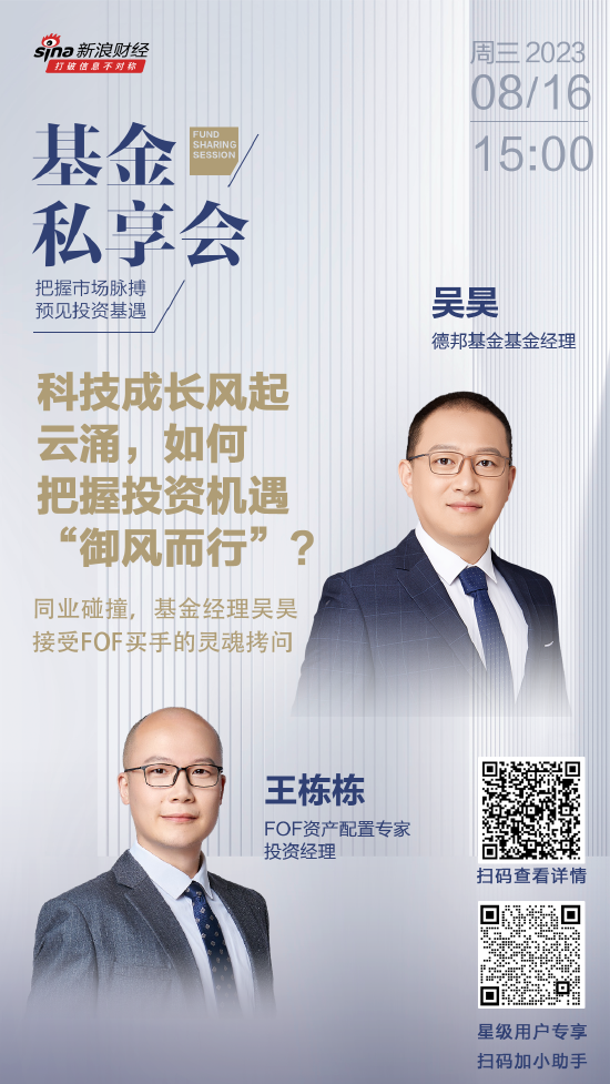 德邦基金吴昊：抓住0-1产品或细分领域的机会，多配几家公司实现收益