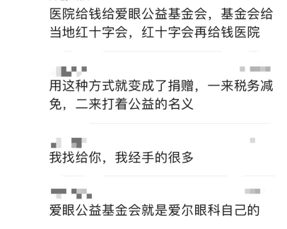 爱尔眼科被指“做假慈善”:必须自家消费 做公益为避税?(图1)