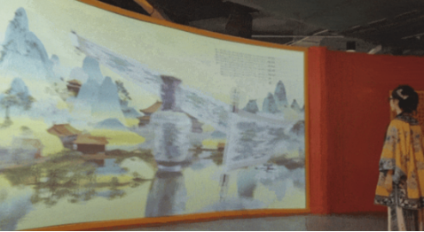 光影载道 瓷上中国，光峰科技带您走进清代盛世瓷器世界