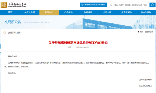 来源:上海黄金交易所