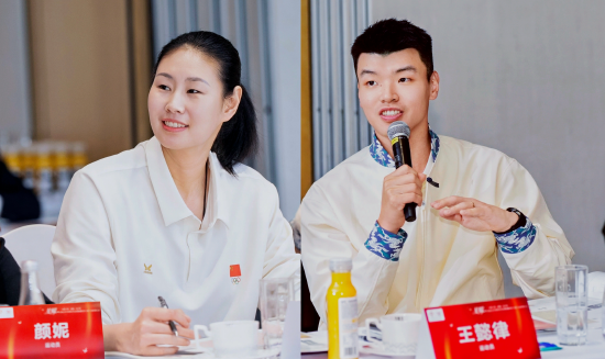 前中国排球运动员，2016年里约奥运会、2018年雅加达亚运会女排冠军 颜妮&nbsp;羽毛球运动员，2020年东京奥运会羽毛球混双冠军 王懿律