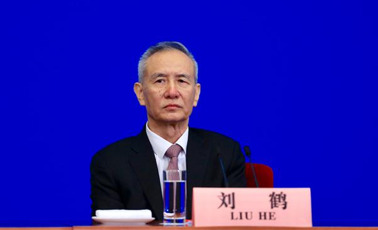 图为国务院副总理、金融稳定发展委员会主任刘鹤。（资料图）