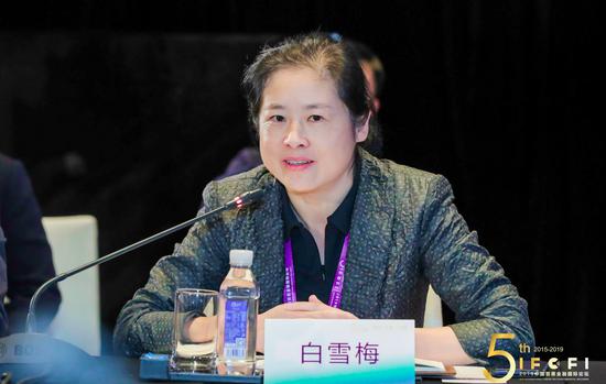 中和农信项目管理有限公司副总裁白雪梅