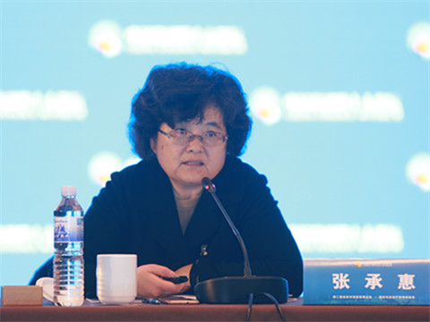 图为国务院发展研究中心金融研究所研究员张承惠
