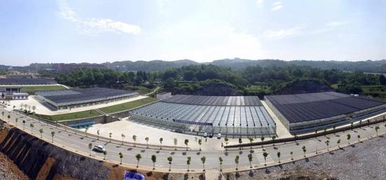 恒大集团援建的东关蔬菜育苗中心