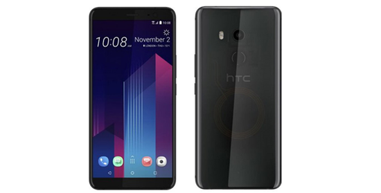 （HTC U11+，以iPhoneX和三星Galaxy Note 8为竞争对手，在中国大陆几乎听不到任何声音）