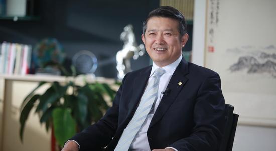 图为泰康保险集团股份有限公司董事长兼CEO陈东升。（资料图）