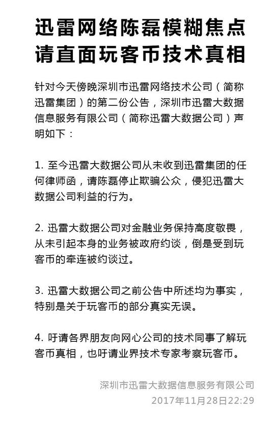 迅雷蜂鸟金融公众号