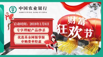 中国农业银行：财富狂欢节