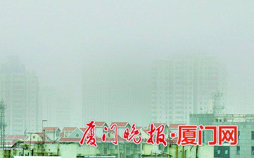 ■今日清晨岛内大雾弥漫,能见度较低。