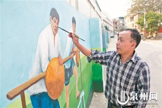 龚喜庆修补画作