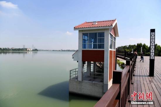 图为福建晋江龙湖水库。供水工程取水于晋江市龙湖镇的龙湖水源地。 张斌 摄