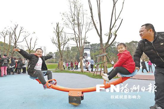昔日垃圾山,如今成了马尾天马山生态公园。(马尾区委宣传部供图)