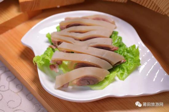 莆田白切羊肉。林昇辉 摄
