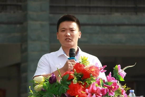 初中部田付林老师发言