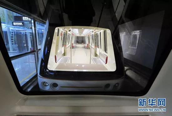 广州无人驾驶地铁线。来源:新华网