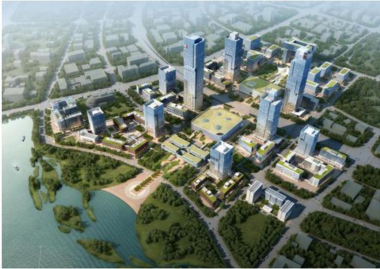 厦门现代服务业基地(丙洲片区)统建区效果图