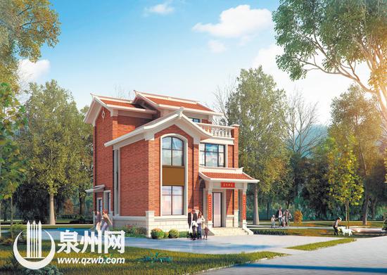 设计方案之一《红砖新厝》