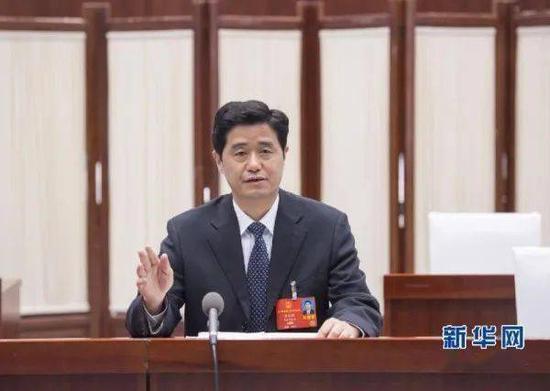 余红胜在十三届全国人大三次会议上发言 图源:新华网