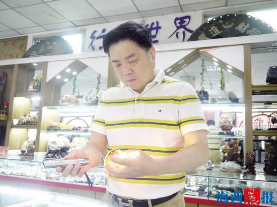 张武阳。记者 邱雅萍 摄