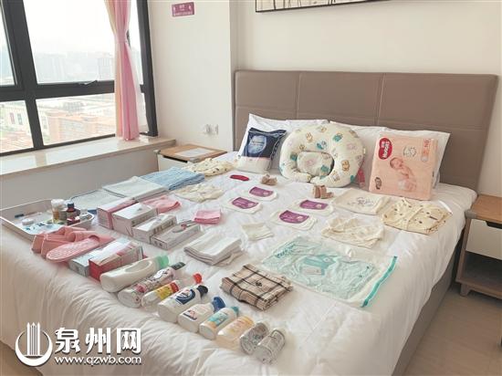 婴儿护理用品齐全