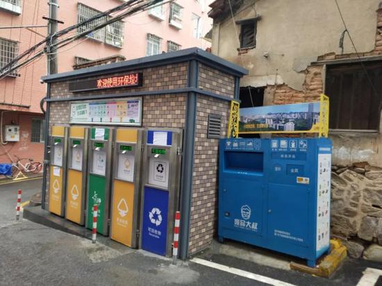 湖里区正加快推动垃圾箱房建设。