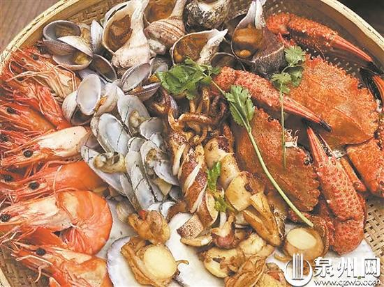 海鲜拼盘