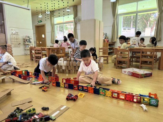 （国贸殿前幼儿园-暑托班建构课程）