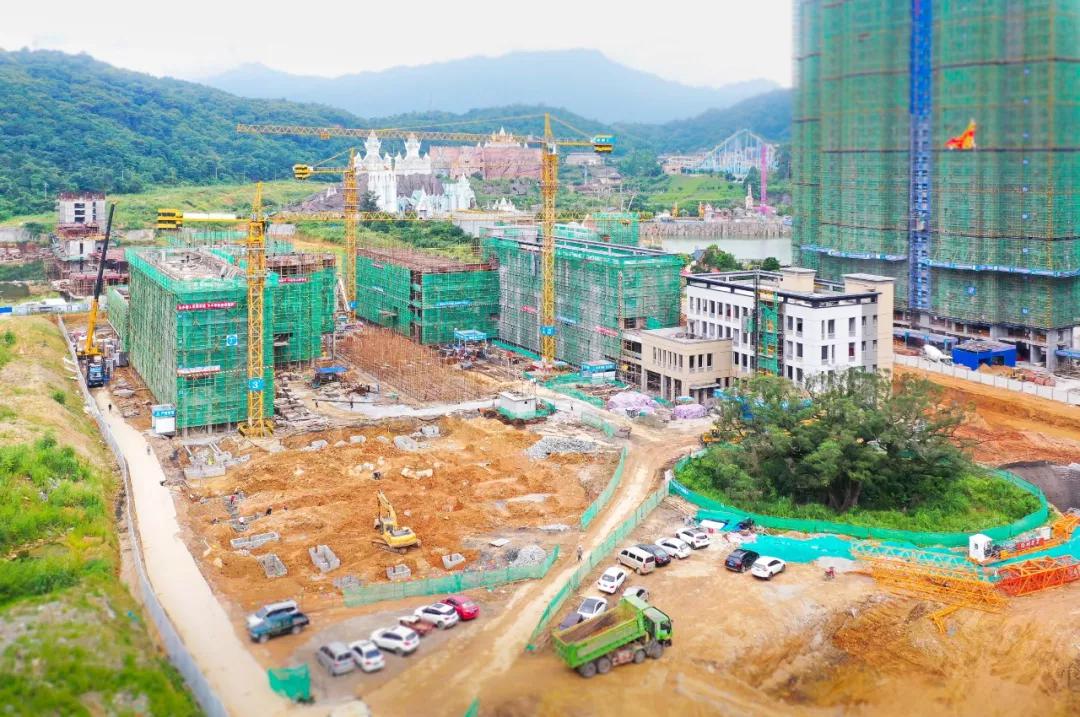 西安小学分校东园校区建设现场|陈律全 摄