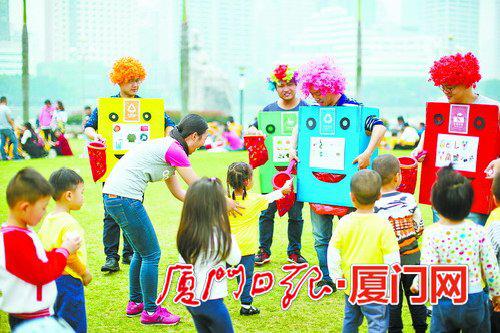 垃圾分类成厦门思明区属中小学幼儿园的必修