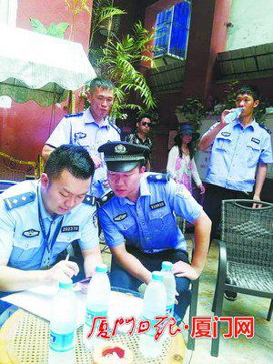 厦思明公安分局率先完成双百 基础信息采集全市