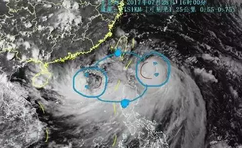 台风纳沙、海棠将先后登陆福建 厦门今夜或有