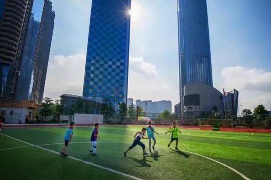 新建的台江区教师进修学校附属第一小学校景
