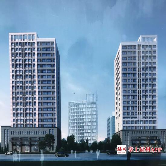 中国科学院大学福建学院效果图
