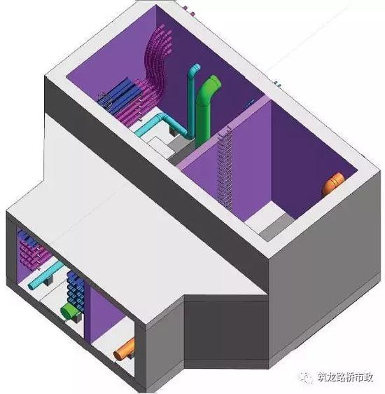双舱端部井透视图1