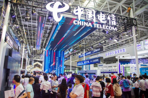 中国电信展台